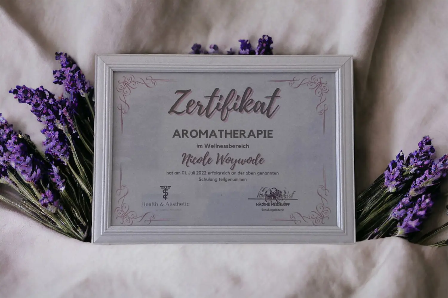 Zertifikat Svenja Breitenbach