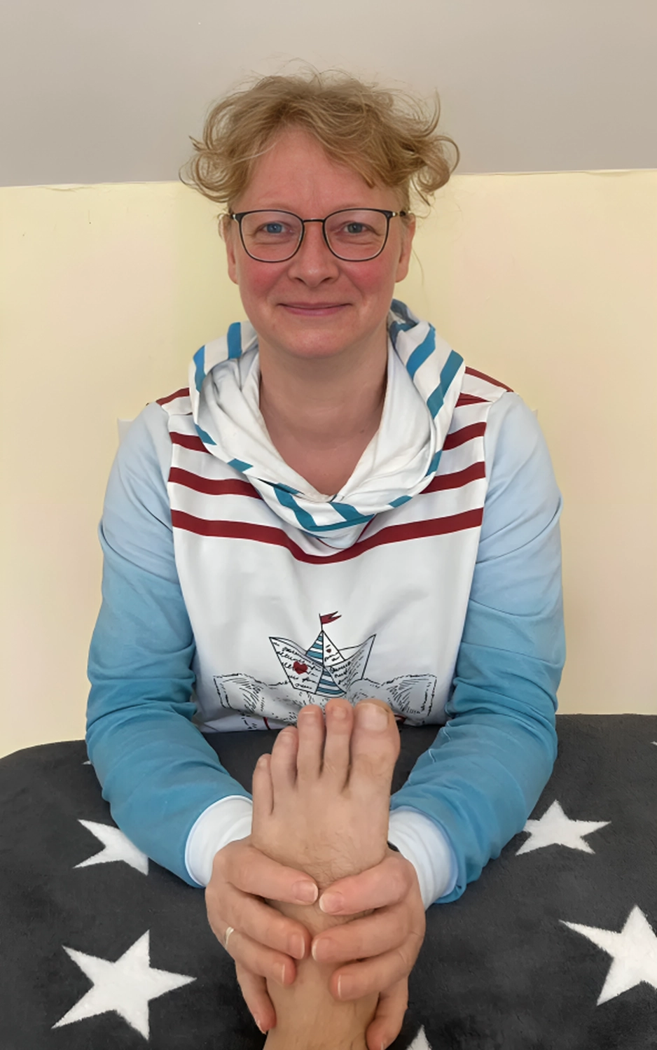 Wellnessanwendung der Füße von Beauty & Oils